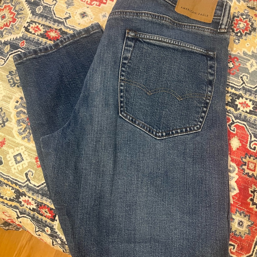 American Eagle Outfitters Dark Blue Men Jeans